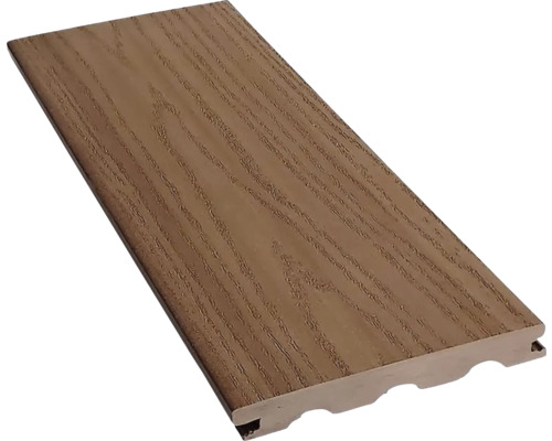 Terasové prkno WPC Country Light Brown 161x21 mm plný profil, délka na přání 1-6 m Terasa z dřevoplastu