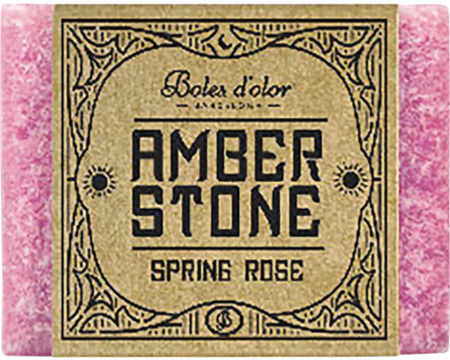 Vonná kostka Boles d'olor AMBER STONE 4,5x3,5x2 cm 25 g Spring rose
