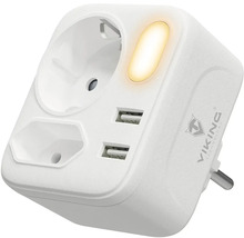 Síťový adaptér VIKING AC22 do zásuvky (výstup Schuko )