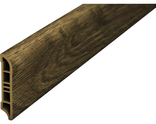 Podlahová lišta Cellpro světlý dub 6 x 240 cm Plastová podlahová lišta s dekorem dřeva
