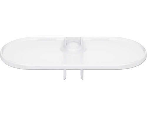 Oválná plastová miska na mýdlo na umyvadlo