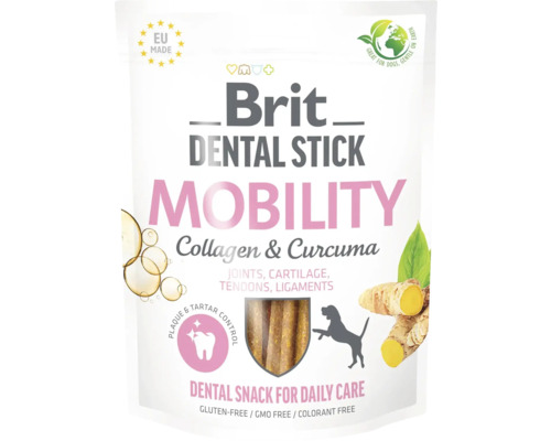 Pamlsek pro psy Brit Dental Stick Mobility 7 ks