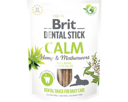 Pamlsek pro psy Brit Dental Stick Calm 7 ks
