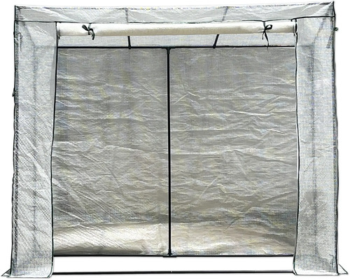 Skleník s fóliovým krytem a ocelovým trubkovým rámem