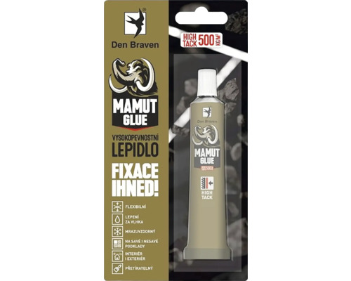Lepidlo DEN BRAVEN Mamut Glue High Tack 25 ml bílé-0
