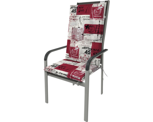 Zahradní židle s poduškou ve stylu New York