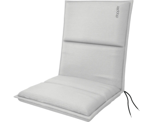 Polstr na židli a křeslo s nízkou opěrkou 100 x 48 x 6 cm Doppler CITY 4418 Podložka na zahradní židle s opěradlem