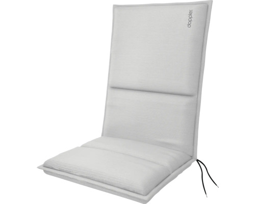 Polstr na židli a křeslo se střední opěrkou 110 x 48 x 6 cm Doppler CITY 4418 Sedák s vysokým opěradlem a logem Doppler