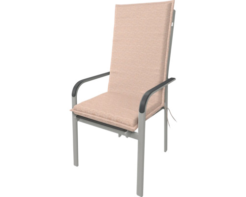 Zahradní židle s područkami a látkovým potahem