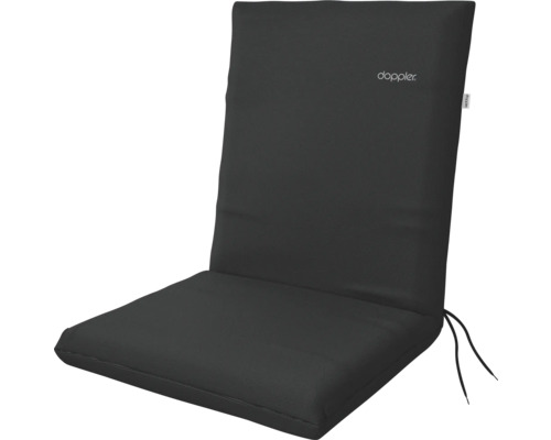 Polstr na židli a křeslo s nízkou opěrkou 100 x 48 x 6 cm Doppler NATURE 3195 Podsedák s vysokým opěradlem a upevňovacími popruhy