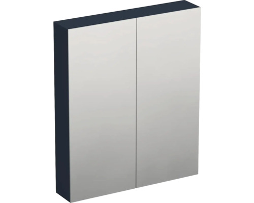 Zrcadlová skříňka bez osvětlení Jungborn TRENTA 60 x 14,4 x 72 cm holubí modř Zrcadlová skříňka se dvěma dvířky