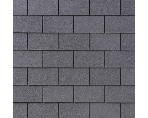 Asfaltový šindel PRECIT obdélník břidlice balení 2 m² Detail střešních šindelů