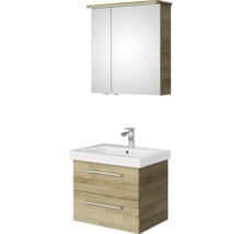 Koupelnová sestava Pelipal Sunline 105 Block dub 66 cm SET-107-107