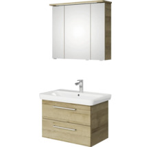 Koupelnová sestava Pelipal Sunline 105 Block dub 80,5 cm SET-107-112