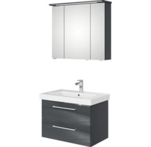 Koupelnová sestava Pelipal Sunline 105 Block šedá 80 cm SET-107-115