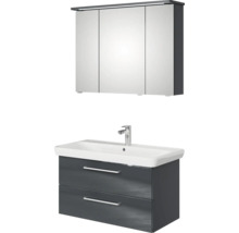 Koupelnová sestava Pelipal Sunline 105 Block šedá 96 cm SET-107-120