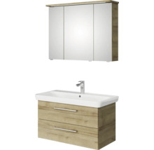 Koupelnová sestava Pelipal Sunline 105 Block dub 96 cm SET-107-122