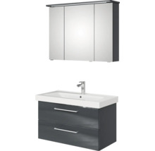 Koupelnová sestava Pelipal Sunline 105 Block šedá 95 cm SET-107-125