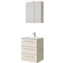 Koupelnová sestava Pelipal Sunline 121 Block dub 61 cm SET-121-159