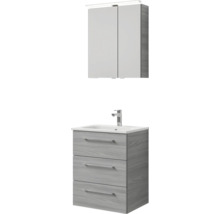 Koupelnová sestava Pelipal Sunline 121 Block šedá 61 cm SET-121-160