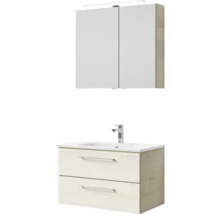 Koupelnová sestava Pelipal Sunline 121 Block dub 81 cm SET-121-164