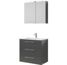 Koupelnová sestava Pelipal Sunline 121 Block šedá 81 cm SET-121-167