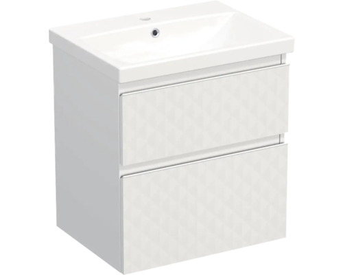 Koupelnová skříňka s umyvadlem Jungborn TRENTA 60 cm bílá