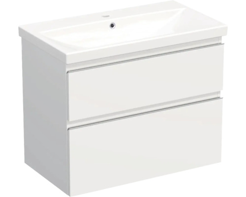 Koupelnová skříňka s umyvadlem Jungborn TRENTA 80 cm bílá matná