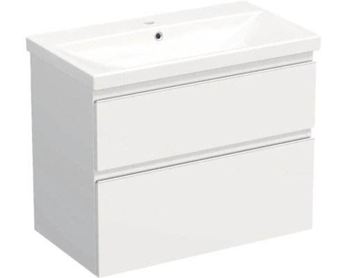 Koupelnová skříňka s umyvadlem Jungborn TRENTA 80 cm bílá matná