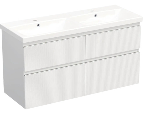 Koupelnová skříňka s umyvadlem Jungborn TRENTA 120 cm bílá