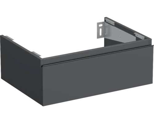 Koupelnová skříňka pod umyvadlo Jungborn TRENTA antracit matný 70 x 26 x 49,8 cm Skříňka pod umyvadlo pro návrh koupelny