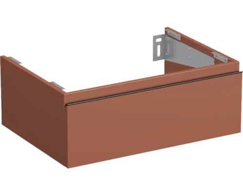 Koupelnová skříňka pod umyvadlo Jungborn TRENTA cotto matná 70 x 26 x 49,8 cm Skříňka pod umyvadlo s montážními úhelníky