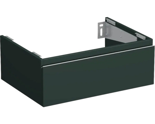 Koupelnová skříňka pod umyvadlo Jungborn TRENTA šalvějově zelená matná 70 x 26 x 49,8 cm