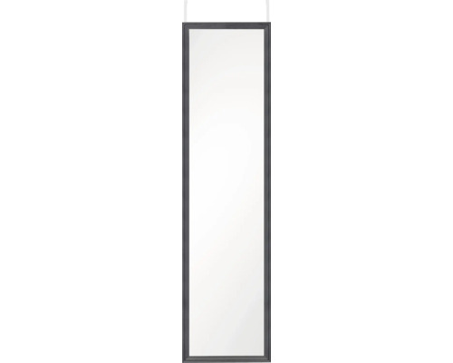 Zrcadlo na zavěšení BEA 30x120cm černé