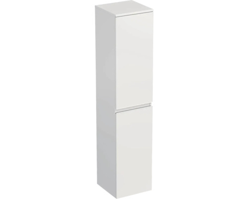 Koupelnová skříňka vysoká Jungborn TRENTA bílá lesklá 35 x 161,8 x 35 cm