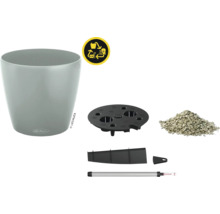 Květináč Lechuza Classico se zavlažovacím setem a symbolem recyklace