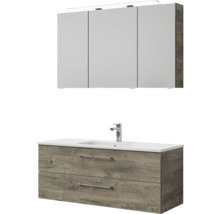 Koupelnová sestava Pelipal Sunline 121 Block dub 121 cm SET-121-183