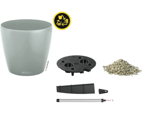 Lechuza Classico LS 21 květináč se zavlažovacím systémem a příslušenstvím