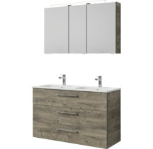 Koupelnová sestava Pelipal Sunline 121 Block dub 121 cm SET-121-198