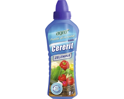 Hnojivo pro zeleninu kapalné Agro Cererit Hobby Zelenina 1 l Cererit tekuté hnojivo pro zeleninu, 1 litr