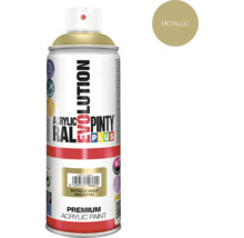 Barva ve spreji PINTYPLUS EVO 400ml MT192 metalický zlatý