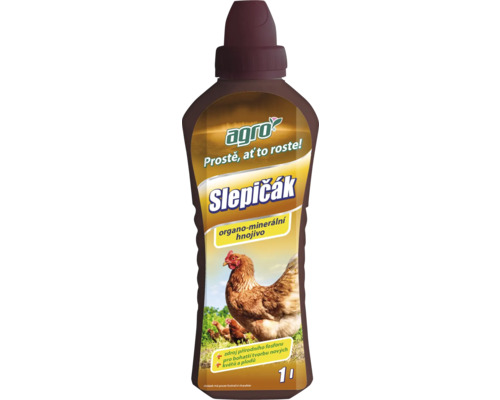 Hnojivo organo-minerální Agro Slepičák 1 l