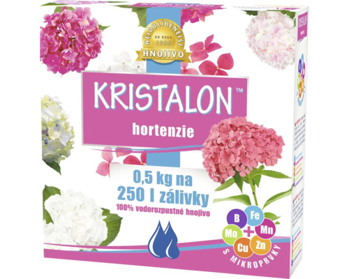 Hnojivo pro hortenzie KRISTALON 0,5 kg