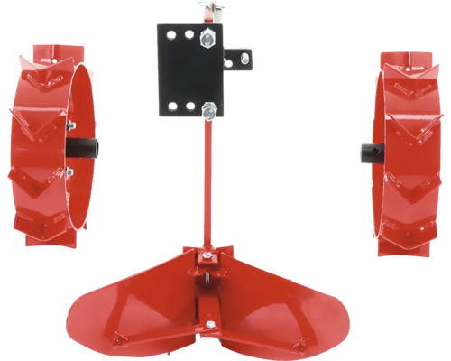 Sada kol a pluhu pro motorovou motyku