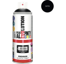 Barva ve spreji PINTYPLUS EVO 400ml RAL9005 černý satén