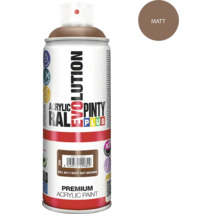 Barva ve spreji PINTYPLUS EVO 400ml RAL8011 mat oříškově hnědá