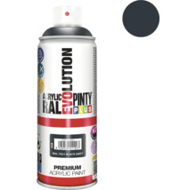 Barva ve spreji PINTYPLUS EVO 400ml RAL7021 černošedá