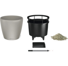 Sada květináčů s vložkou, substrátem, ukazatelem hladiny vody a příslušenstvím