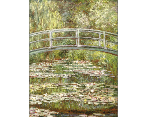 Obraz na plátně Claude Monet Bridge 57x77 cm