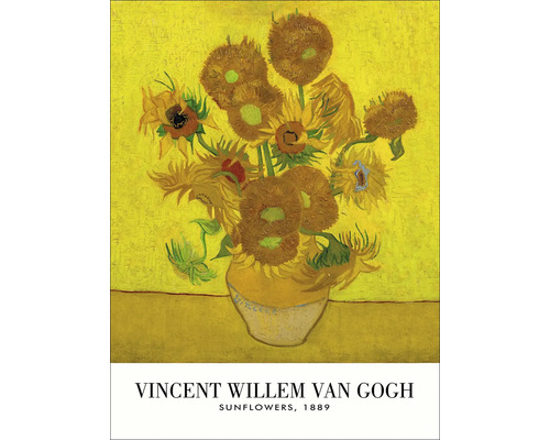 Obraz na plátně Van Gogh Slunečnice 57x77 cm